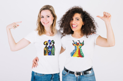 African Sisterhood 2 - Machine Embroidery Design Product Image 2