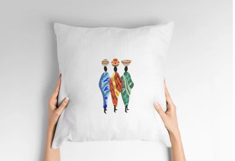 African Sisterhood 3- Machine Embroidery Design Product Image 5