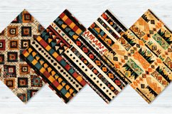 African Tribal Patterns Digital Paper Bundle Product Image 5
