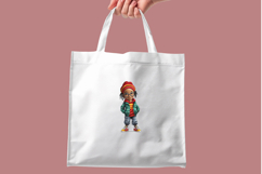 Cute Christmas Kids Clipart | Children in Streetwear PNG Product Image 8