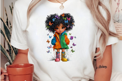 Afro Girl Png Product Image 2