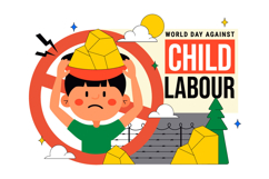 10 World Day Against Child Labour Illustration Product Image 4