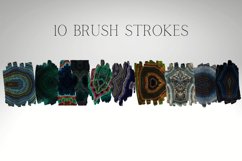 Agate Brush Strokes Clipart Product Image 1