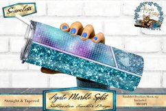 This is a white marble and Agate tumbler design. Sized for 20oz skinny tumblers. 
