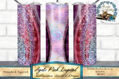 This is a Agate pink leopard tumbler design. Sized for 20oz skinny tumblers. 