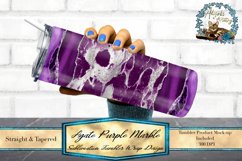 This is a purple agate and purple marble tumbler wrap. This sublimation tumbler design that is sized to fit sublimation 20oz skinny tumblers.