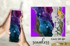 Nurse life XMAS agate tumbler wrap sublimatiion design png Product Image 2