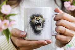Aggressive Animals Head Clipart Product Image 4