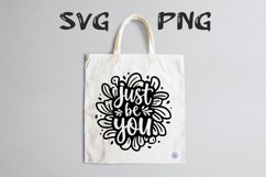 Just be you quote Svg Png Product Image 1