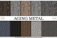 Aging Metal Rusty Industrial Seamless Textures Product Image 1