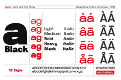 Agnar - Sans serif font family Product Image 2