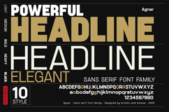 Agnar - Sans serif font family Product Image 6