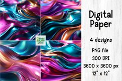 Abstract Digital Paper | PNG Background | Wall | Tumbler Product Image 1