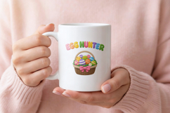 79 Easter Crochet PNG Bundle, Cute Knitted Animals Clipart Product Image 5