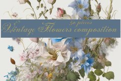 Vintage Flowers Compositions Product Image 13