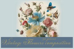 Vintage Flowers Compositions Product Image 7