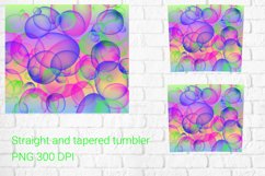 Tumbler sublimation abstract alcohol ink wrap 20 Oz Product Image 2