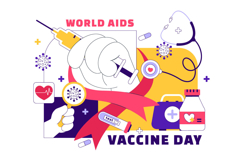 10 World AIDS Vaccine Day Illustration Product Image 4