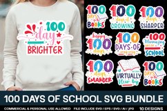 100 Days Of School Svg Bundle Product Image 1