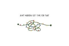 aint nobody got time for that SVG Cut File Product Image 1