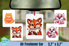 Air Freshener Car | Valentine's sublimation Product Image 1