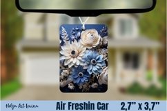 Air Freshener Car | 3D Flowers PNG Product Image 1