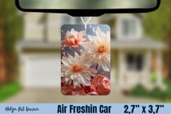 Air Freshener Car | 3D Flowers PNG Product Image 1