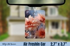 Air Freshener Car | 3D Flowers PNG Product Image 1
