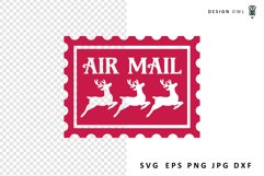 christmas stamp svg for cricut