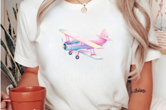 Air transport watercolor clipart Product Image 2