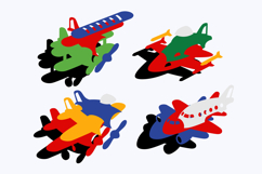 Airplanes Elements 3D SVG Product Image 3