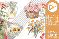 Airy Sun-Drenched Garden Sublimation Product Image 1