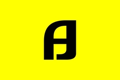 AJ Logo Design Product Image 1