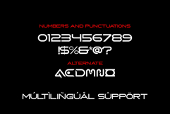 Astron Kidos - Clean Futuristic Font Product Image 3