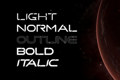 Astron Kidos - Clean Futuristic Font Product Image 4