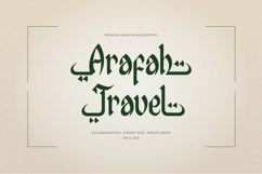Al Bahjah | Arabic Typeface Product Image 5