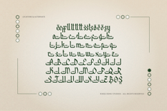 Al Bahjah | Arabic Typeface Product Image 12