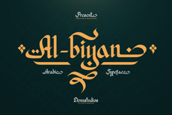 Al Biyan | Arabic Typeface Product Image 1