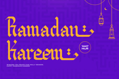 Al Mughir | Arabic Typeface Product Image 3