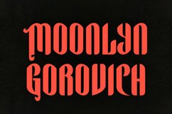 Alapace Blackletter Display Typeface Product Image 5