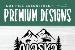 Embark on a journey to discover Alaska's wonders with the Alaska Girls Cruise Alaskan SVG, showcasing the beauty of mountains, trees, bears, and whale tails. Ideal for customizing shirts and tote bags.