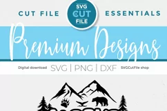 Elevate your craft with Alaska Girls Trip Scenic SVG. Design shirts and totes featuring stunning images of Alaska ships, mountains, trees, bears, and whale tails.