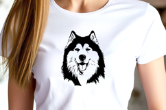 Alaskan Malamute SVG Bundle | 10 Dog Designs PNG DXF EPS AI Product Image 6