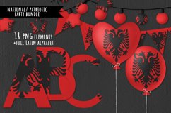 National, Patriotic Party Bundle. Albania Product Image 1