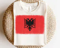 Albania flag PNG, Sublimation Designs for Shirts, Mugs Product Image 2