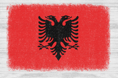 Albania flag PNG, Sublimation Designs for Shirts, Mugs Product Image 1