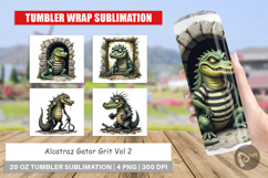 Tumbler Alcatraz Gator Product Image 1