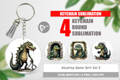 Keychain Alcatraz Gator Product Image 1