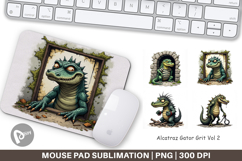 Mouse Pad Alcatraz Gator Product Image 1