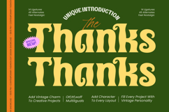 Alchemy Mirage Vintage Psychedelic Font Product Image 10
